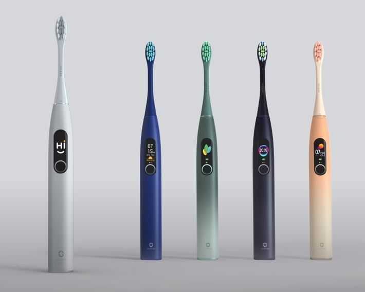 Oclean: Les brosses à dents électriques et hydropulseurs à prix cassés pour 2023 4 Xiaomi Oclean X Pro Elite Color
