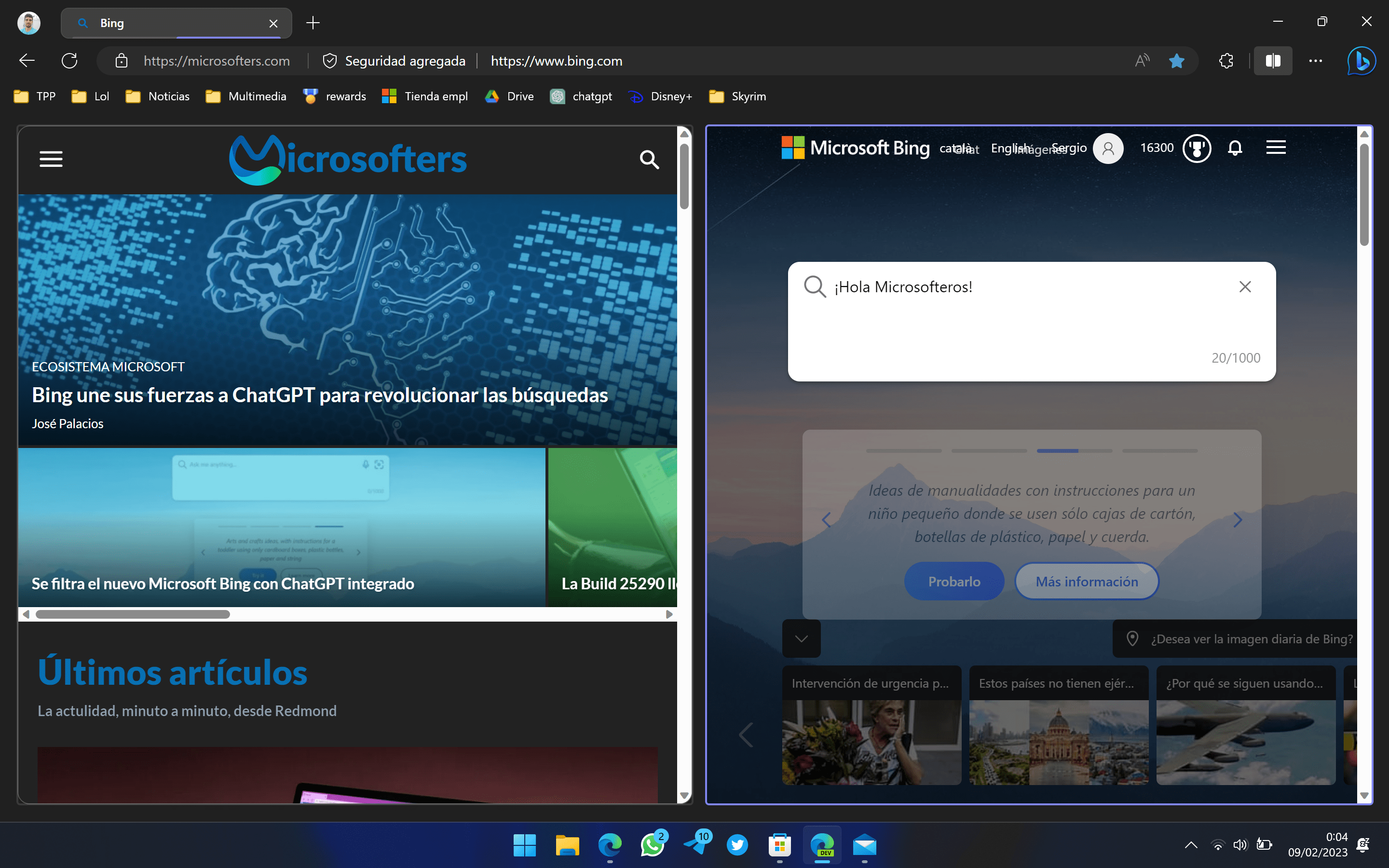 Comment utiliser l'écran partagé dans Microsoft Edge pour voir deux onglets à la fois 2 Écran partagé dans Microsoft Edge