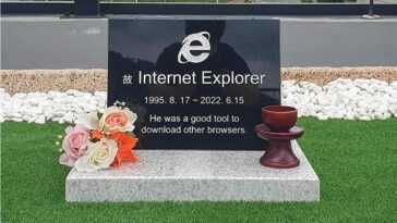 Internet Explorer est officiellement mort aujourd'hui, au revoir et merci pour les memes