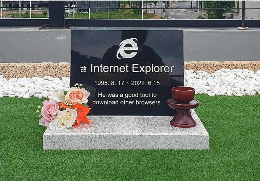 Internet Explorer est officiellement mort aujourd'hui, au revoir et merci pour les memes