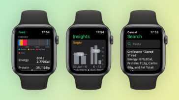 L'application de suivi des calories et du sucre 'SugarBot' a maintenant une version pour Apple Watch 5 L'application de suivi des calories et du sucre 'SugarBot' a maintenant une version pour Apple Watch