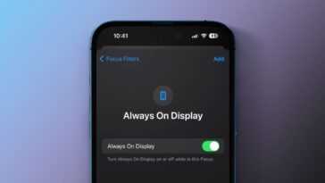 Voici comment automatiser l'affichage permanent de l'iPhone avec iOS 16.4