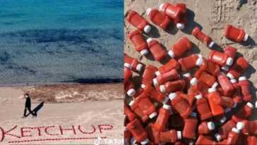 Les plages des Pouilles sont envahies de bouteilles de ketchup : "Ce n'est que le début d'un phénomène étrange"