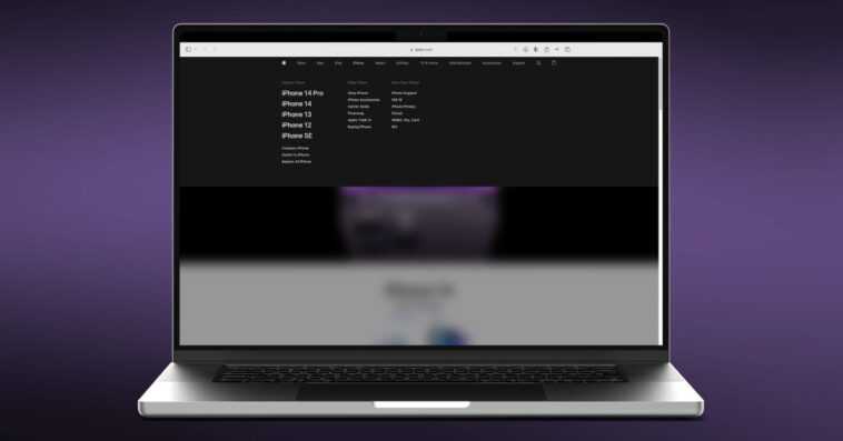 Apple déploie une conception de site Web remaniée avec de nouveaux menus de navigation déroulants 1 Apple déploie une conception de site Web remaniée avec de nouveaux menus de navigation déroulants