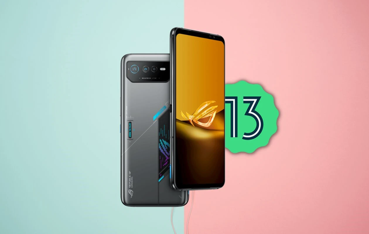 Asus ROG 6D (Ultimate) commence à recevoir la mise à jour Android 13