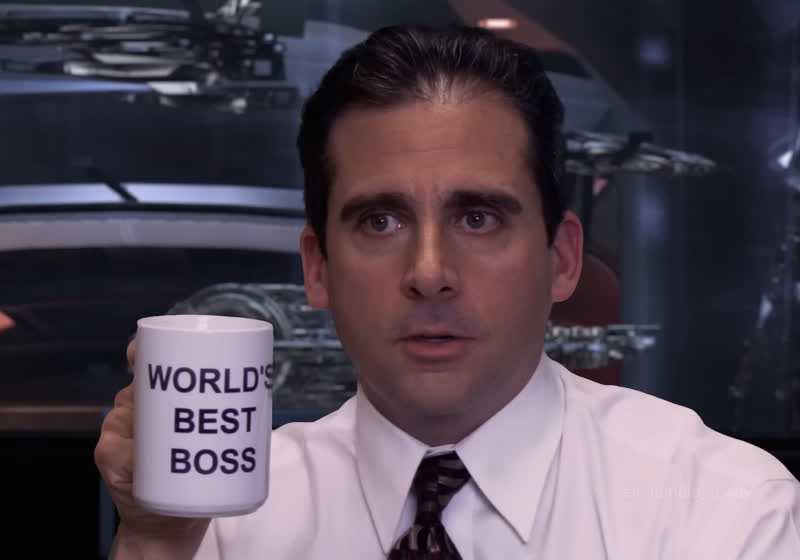 Ce mashup prouve que Michael Scott ferait "le meilleur du monde" Commandant Shepard
