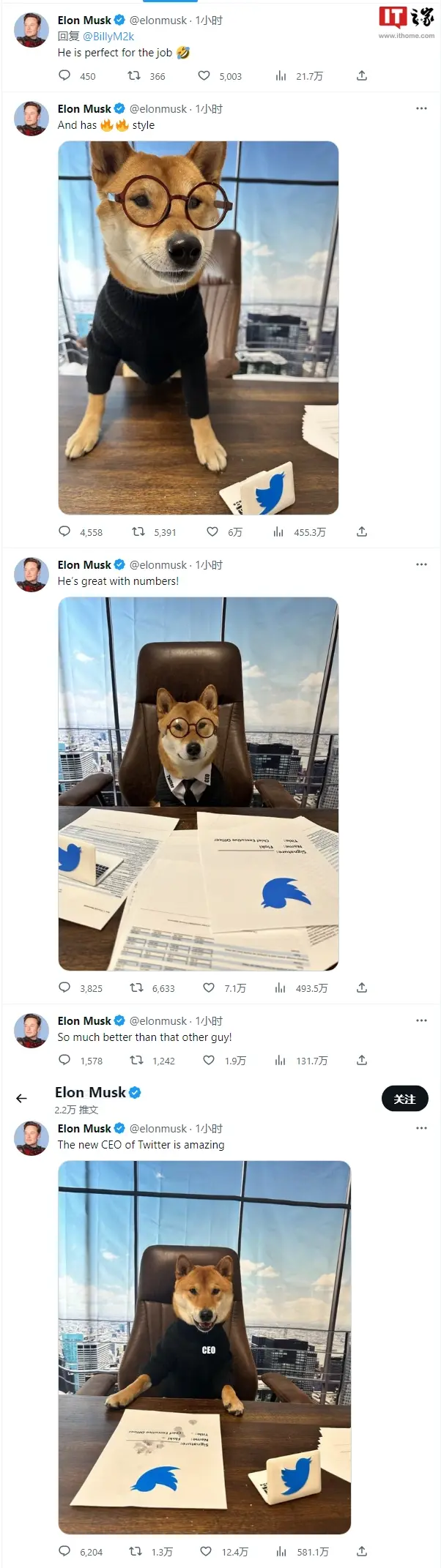 Elon Musk abandonne – a annoncé une date pour quitter son poste de PDG de Twitter 2 Elon Musk