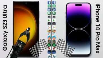 Le Galaxy S23 Ultra a brisé la domination de l'iPhone en termes de vitesse 24 Galaxy S23 Ultra vs. iPhone 14 Pro Max Speed Test