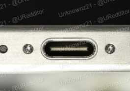 L'image qui fuit semble montrer l'iPhone 15 Pro avec un port USB-C et un design en titane