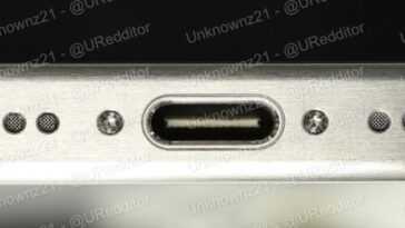 L'image qui fuit semble montrer l'iPhone 15 Pro avec un port USB-C et un design en titane 27 L'image qui fuit semble montrer l'iPhone 15 Pro avec un port USB-C et un design en titane
