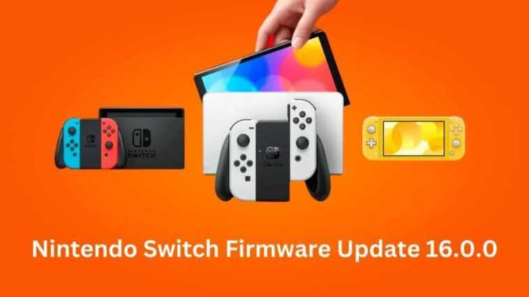 Mise à jour 16.0.0 du micrologiciel de la Nintendo Switch : permet les modifications de surnom 1 Nintendo Switch Firmware Update 16.0.0