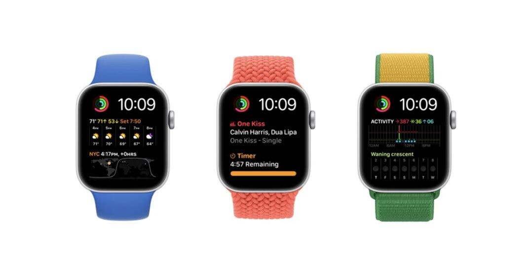 Voici le TOP 5 des montres connectées à acheter début 2023 3 Options de couleur Apple Watch série 7