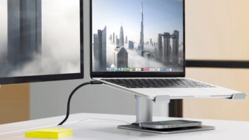 Twelve South présente le nouveau support HiRise Pro pour MacBook M2 avec emplacement de chargeur MagSafe intégré 26 Douze Sud HiRise Pro