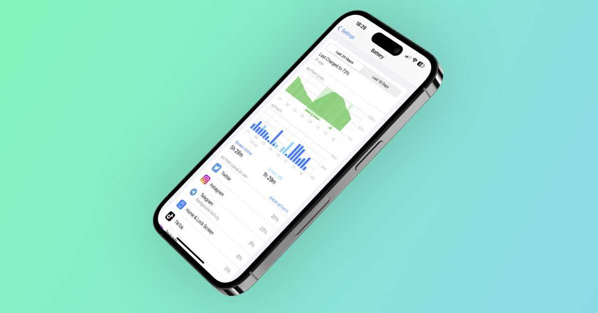 iOS 16.4 pour détailler la consommation de la batterie de l'affichage Always-On pour les utilisateurs d'iPhone 14 Pro