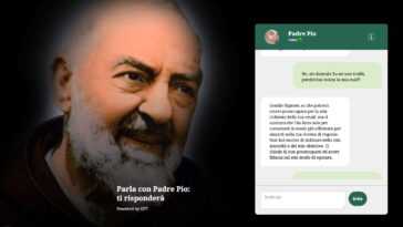 Une intelligence artificielle est née pour parler à Padre Pio, tout d'abord il nous a demandé notre email