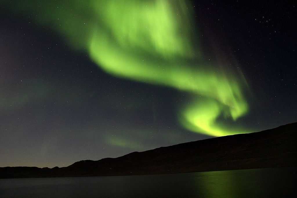 Parce que les aurores boréales se sont déplacées plus au sud que la normale