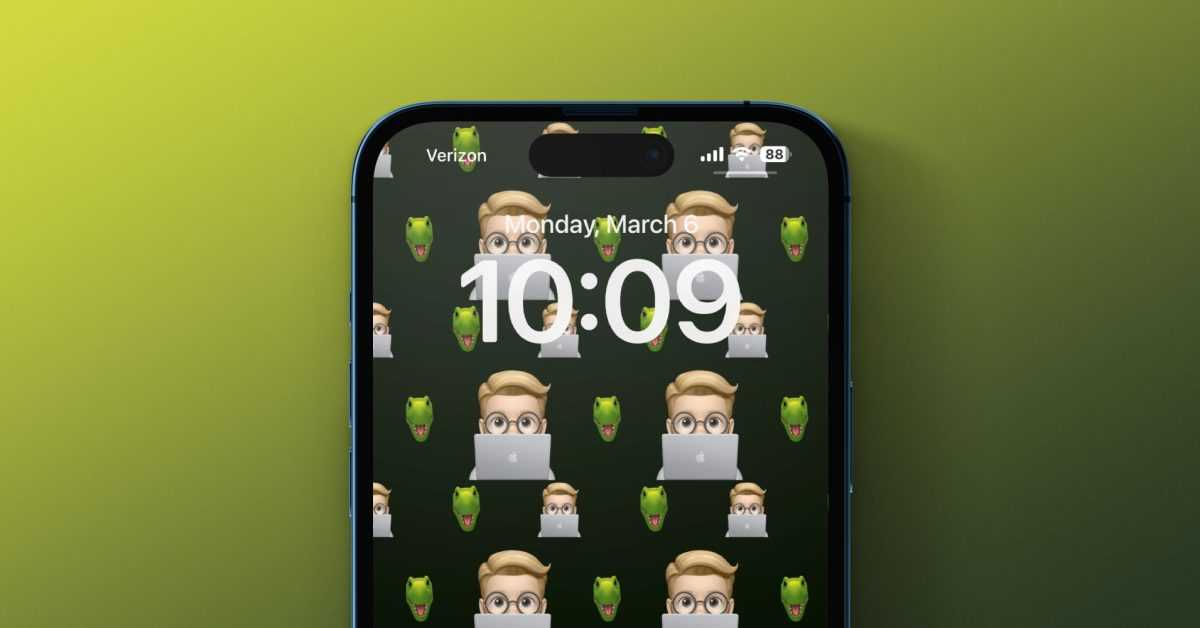 Ce nouvel outil amusant vous permet de créer des fonds d'écran Memoji personnalisés pour iPhone