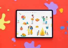L'application iOS Pok Pok pour enfants reçoit une mise à jour pour Holi, le festival des couleurs