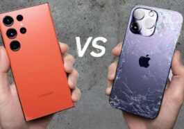Galaxy S23 Ultra iPhone 14 Pro Max durability test