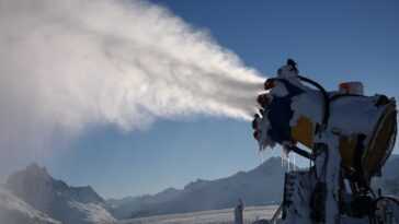 Adieu la neige, 90% des pistes italiennes avec de la neige artificielle : « Insoutenable et chère »