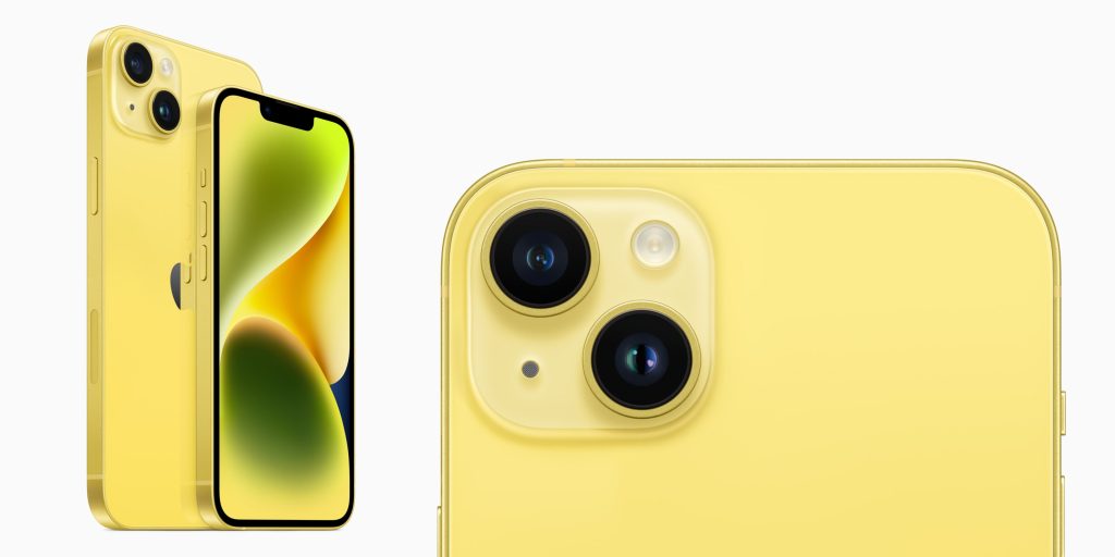 iPhone 14 et iPhone 14 Plus jaunes désormais disponibles à la commande 2 iPhone 14 jaune