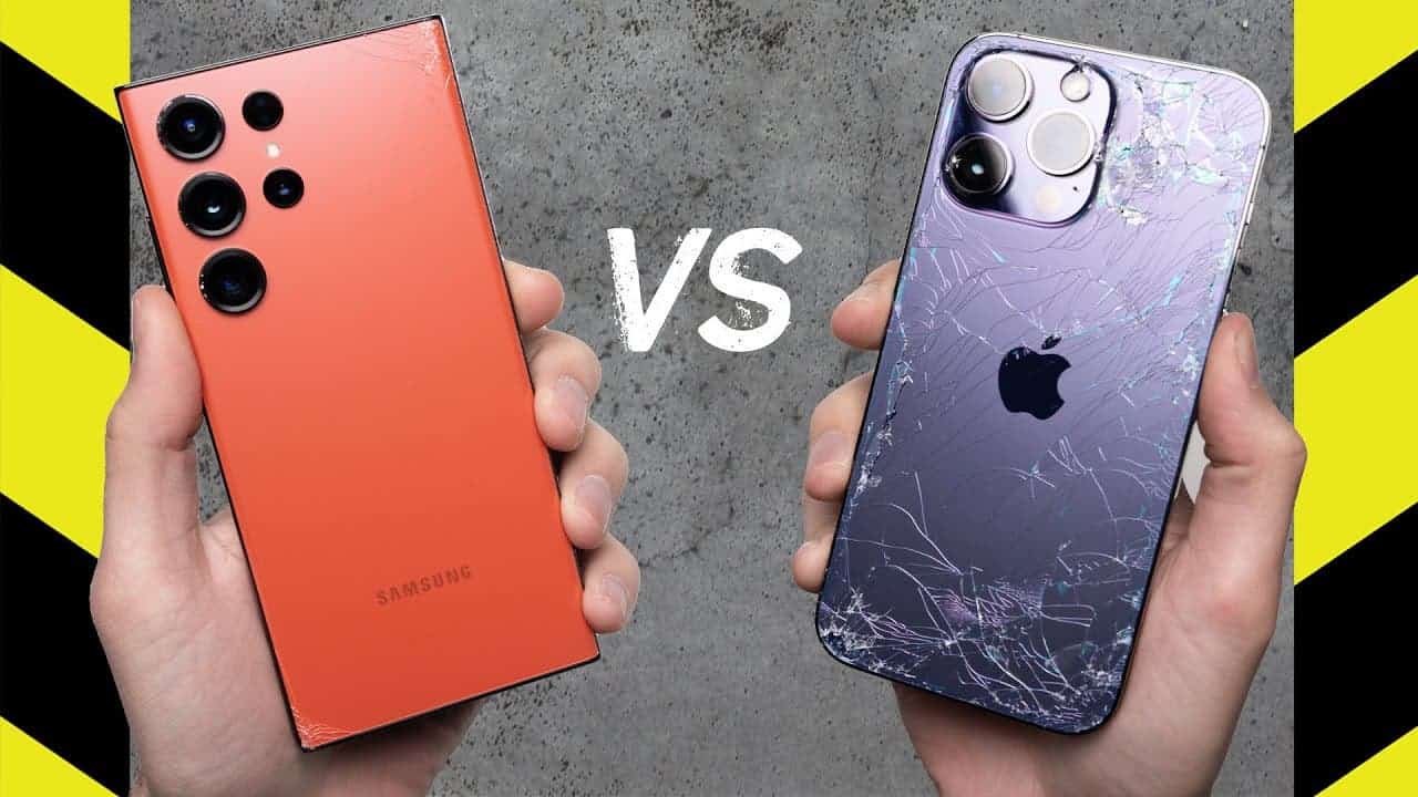 Top 10 des téléphones portables les plus vendus dans le monde en 2022 3 Test de durabilité du Galaxy S23 Ultra iPhone 14 Pro Max