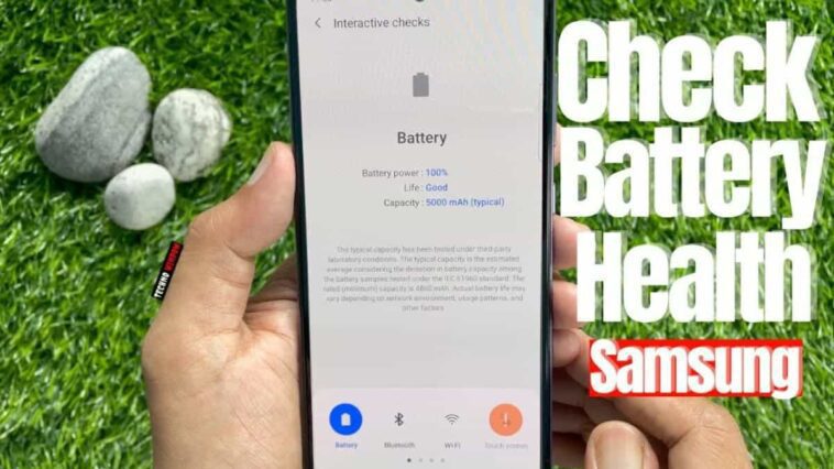 Voici comment vérifier l'état de la batterie de Samsung, tout comme l'iPhone 1 Battery health Samsung