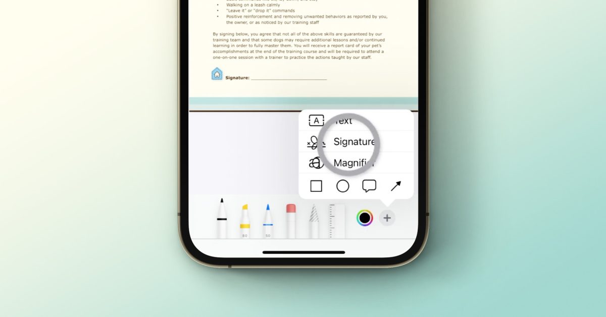 Comment signer des documents sur iPhone et iPad sans application tierce