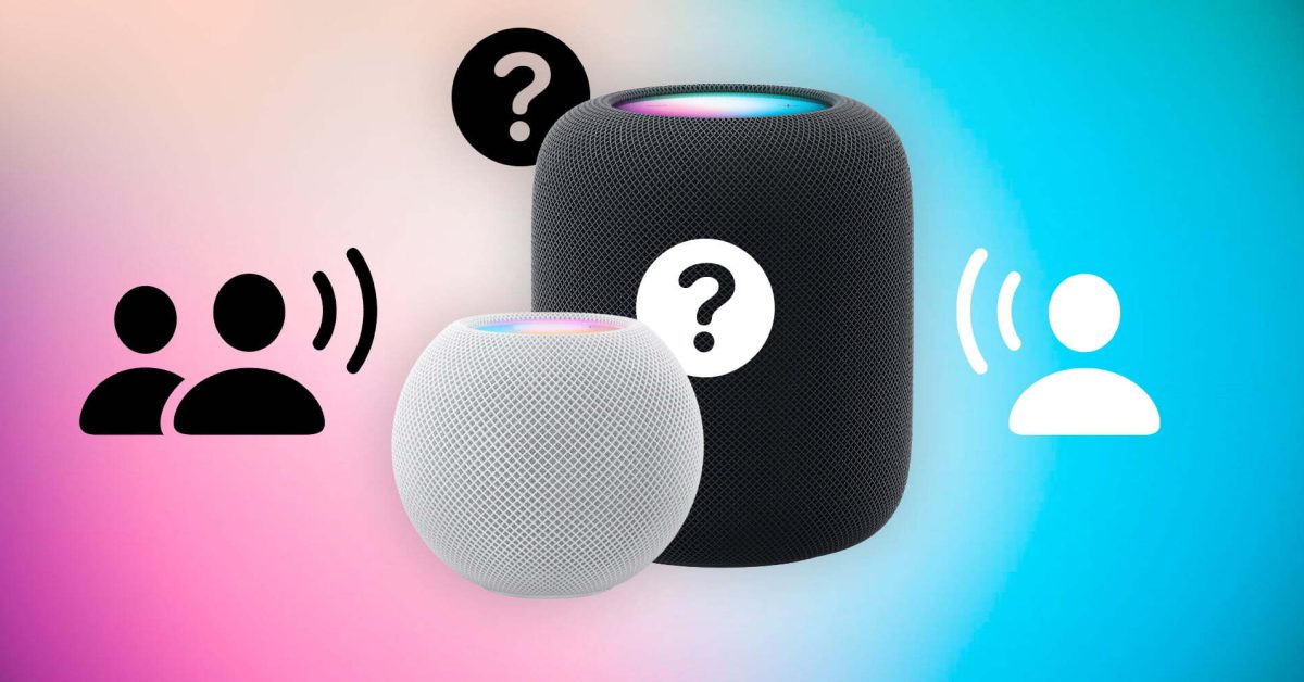 Demande de fonctionnalité : veuillez envoyer de l'aide pour le bogue "Je ne sais pas qui parle" de HomePod