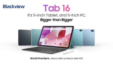 Première mondiale pour la tablette Flagship Blackview Tab 16 15 Première mondiale pour la tablette Flagship Blackview Tab 16