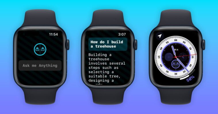 watchGPT contourne l'test de l'App Store avec le changement de marque "Petey", mis à niveau avec GPT-4 1 watchGPT contourne l'examen de l'App Store avec le changement de marque "Petey", mis à niveau avec GPT-4