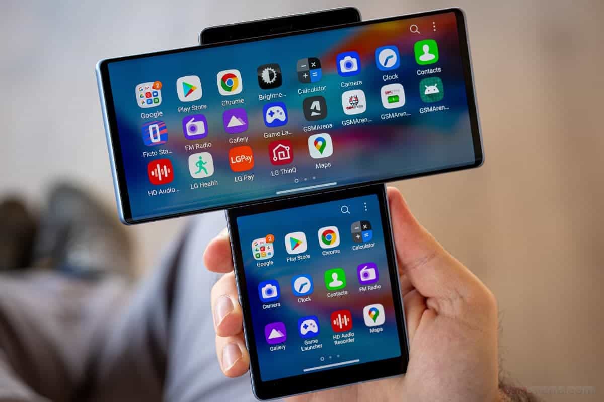 Top 5 des téléphones portables uniques au monde 5 Aile LG