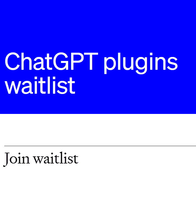 ChatGPT peut désormais accéder à des plug-ins tiers - App Store est ici 4 ChatGPT