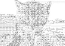 Bing va maintenant nous dessiner des images en ASCII pour répondre