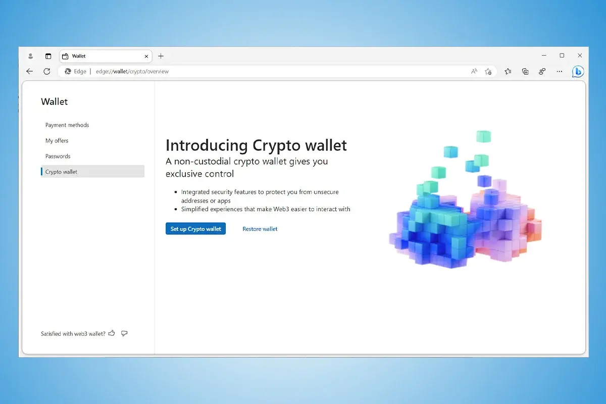 Edge Browser sera bientôt votre nouveau portefeuille de crypto-monnaie 2 Portefeuille de navigateur Edge