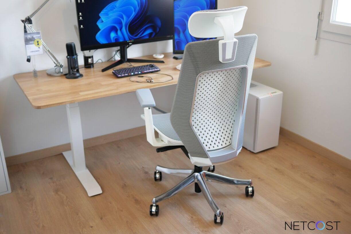 Chaise De Bureau Ergonomique FLEXISPOT - Appui-tête 3D, Dossier Inclinable 135°, Accoudoirs Relevables, Support 180 Kg - 6