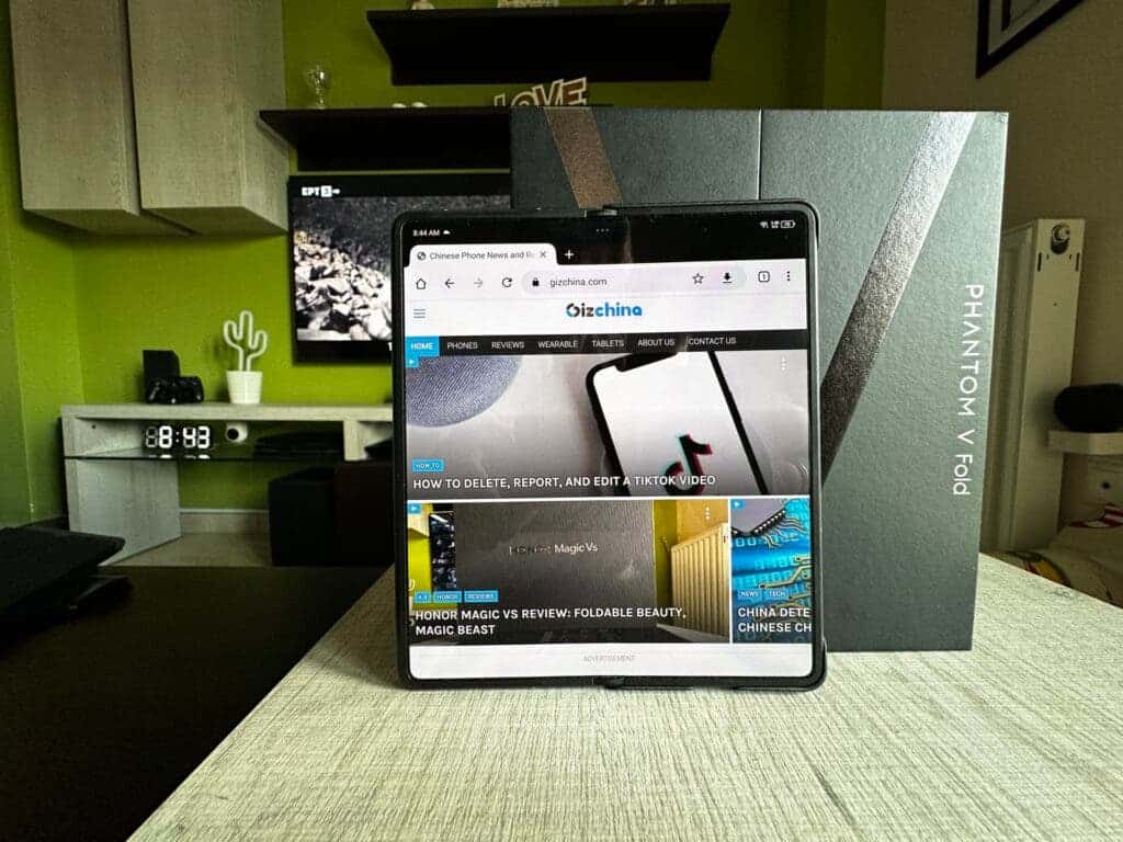 Test du Tecno Phantom V Fold : un pliable pour tous 2 Test du Tecno Phantom V Fold un pliable pour