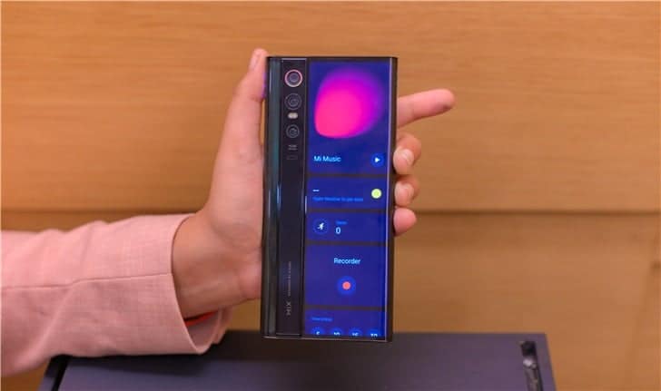 Top 5 des téléphones portables uniques au monde 2 Xiaomi Mi MIX Alpha