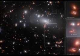 Mind-boggling James Webb Telescope image shows the same galaxy at three different points in time