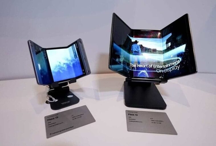 Samsung fléchit ses muscles : dévoile son téléphone pliable « à trois volets » 1 Samsung