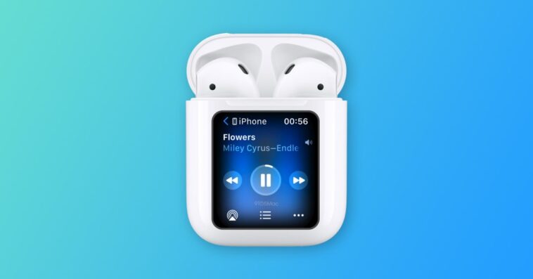 Apple brevète un nouveau boîtier AirPods avec écran interactif 1 Apple brevète un nouveau boîtier AirPods avec écran interactif