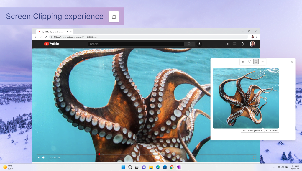 Les notes autocollantes s'améliorent dans OneNote avec la dernière mise à jour 4 Détourage d'écran dans Sticky Note