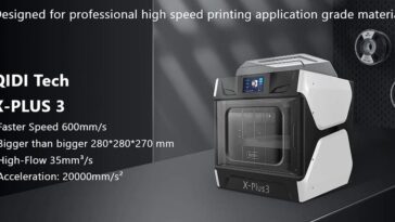 Économisez 300 $ sur le superbe modèle d'imprimante 3D QIDI X-Plus3 7 Économisez 300 $ sur le superbe modèle d'imprimante 3D QIDI X-Plus3