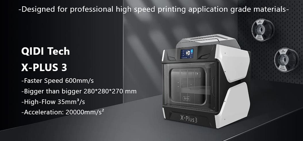 Économisez 300 $ sur le superbe modèle d'imprimante 3D QIDI X-Plus3