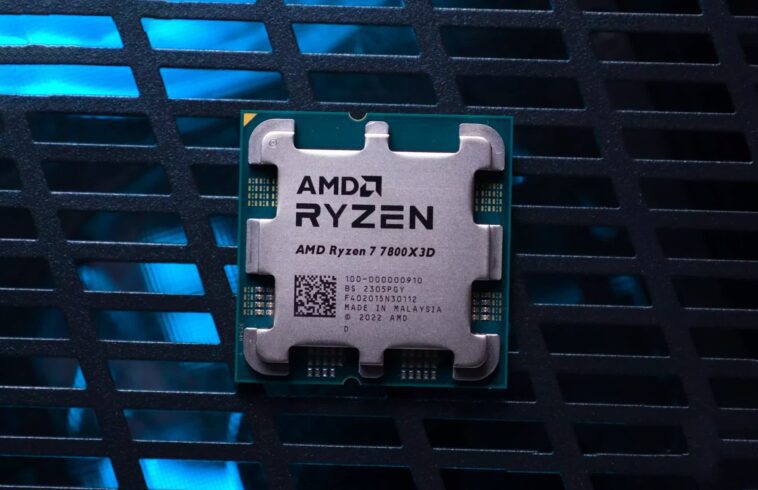 Test de l'AMD Ryzen 7 7800X3D : Ultra rapide en jeu et consomme peu 1 Test de l'AMD Ryzen 7 7800X3D : l'efficacité du jeu FTW !