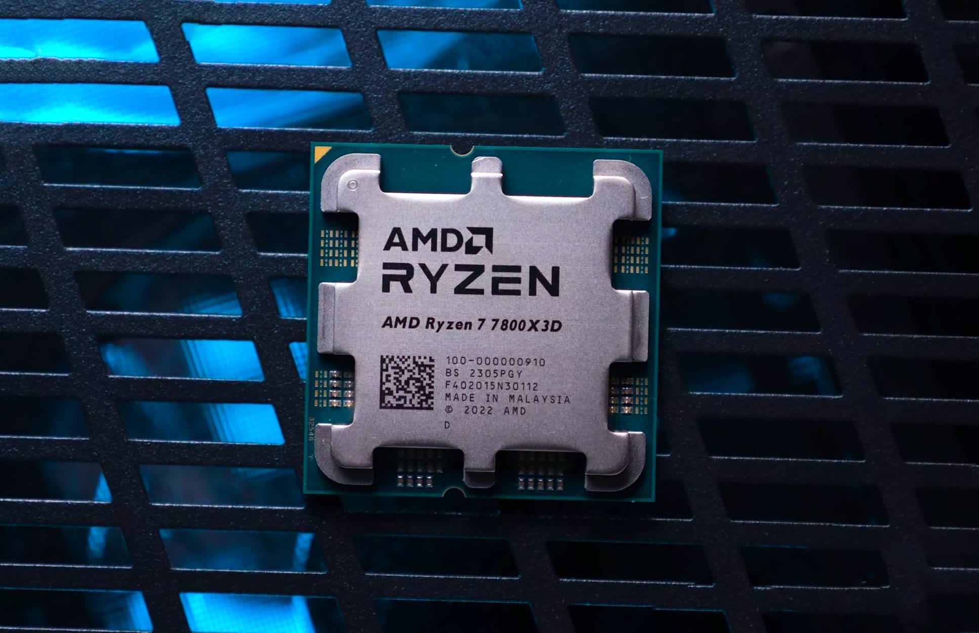 Test de l'AMD Ryzen 7 7800X3D : l'efficacité du jeu FTW !