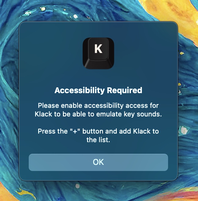 Pratique : l'application Klack apporte de délicieux effets sonores de clavier mécanique à votre Mac 2 Klack pour les effets sonores du clavier mécanique Mac 1