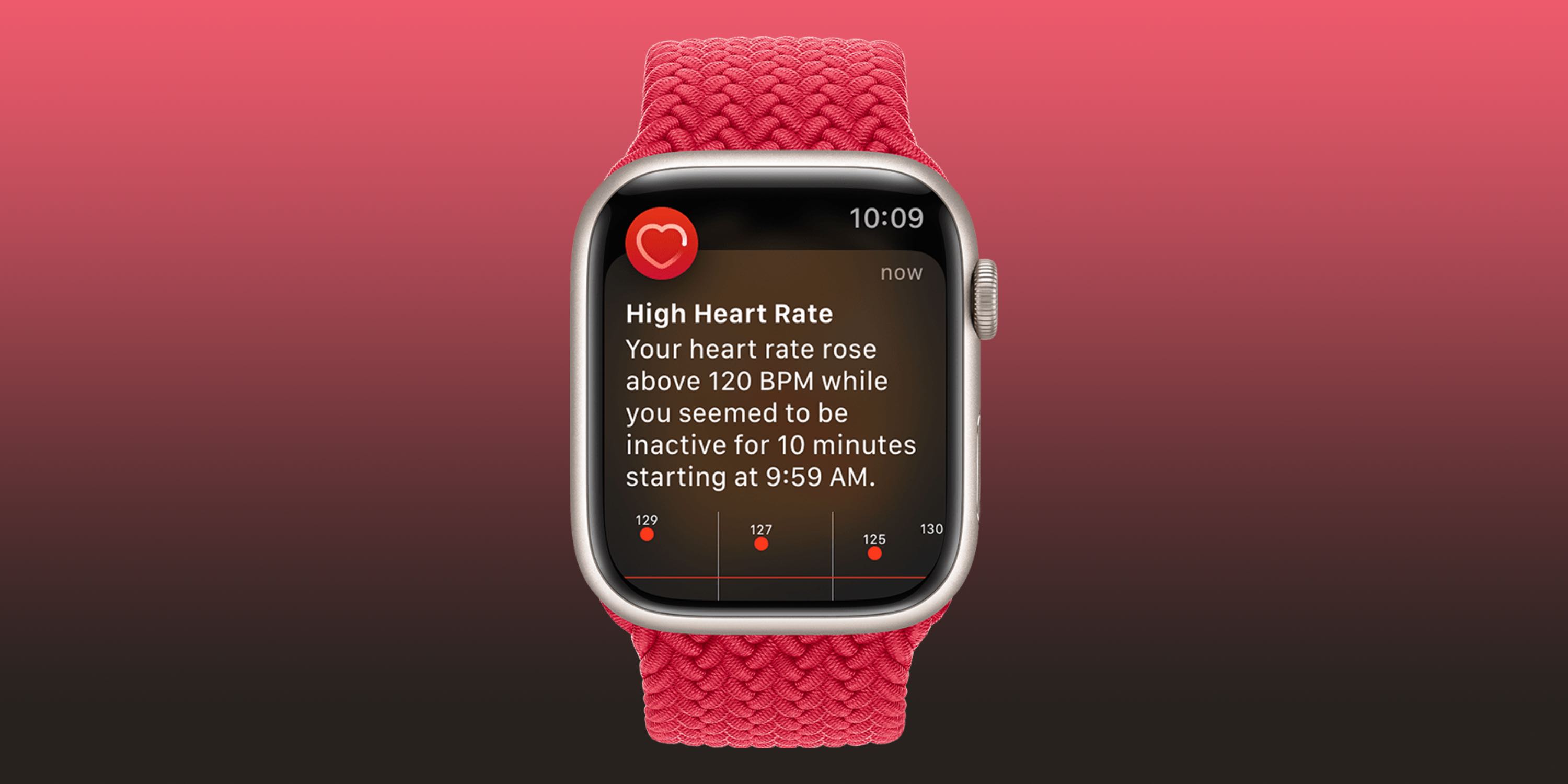 Fonctionnalités Apple Santé Apple Watch