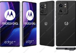 Plus de rendus du Moto Edge 40 avec un écran OLED 144 Hz apparaissent en ligne