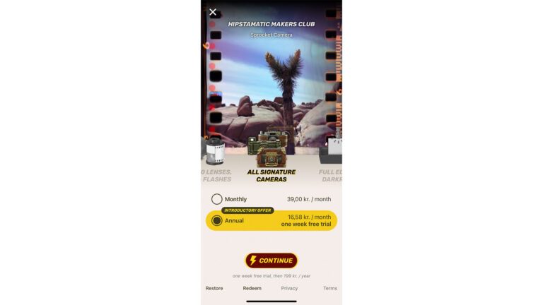 Le nouvel Hipstamatic : Vraie concurrence pour Instagram ? 3 adhésion au club hipstamatic